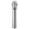 ARIC Borne CALEO 2 Haute Inox - E27 - 75W - Ampoule Non Fournie - Gris (tout Métal)