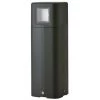ARIC Borne KEELER LED 35 Aluminium Graphite - 8W - 3000K - Ampoule Fournie - Noir