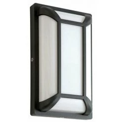 ARIC Applique Murale Extérieure Camille 1 - 10W - 3000K - 375lm - Non Dimmable - Avec Ampoule - Graphite - Gris (tout Métal)