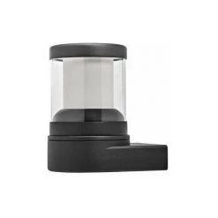 ARIC Applique Murale Extérieure Polo LED - 10W - 4000K - 790lm - Non Dimmable - Avec Ampoule - Graphite - Gris (tout Métal)