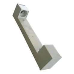 ARIC - Applique Salle De Bains - Blanc - Simple Sans Ampoule