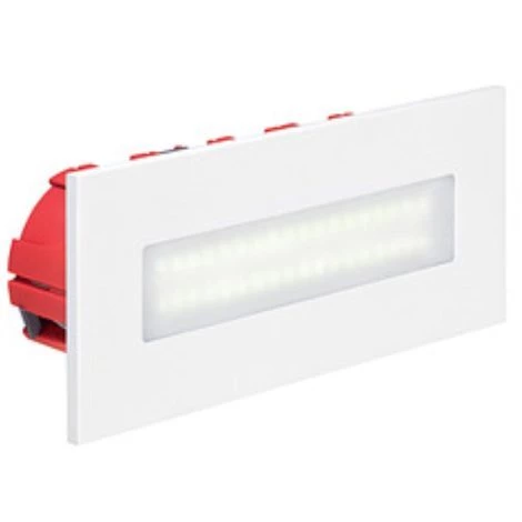 Aric-50266 ARIC 50266 - BALIZ 3 - Encastré De Mur Rectangulaire, Fixe, Blanc, LED Intégrée 2,76W 4200K 222 L 1 Aric-50266 ARIC 50266 - BALIZ 3 - Encastré De Mur Rectangulaire, Fixe, Blanc, LED Intégrée 2,76W 4200K 222 L