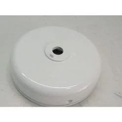 Patère Blanche Ø 125mm Saillie Métal Pour Fixation De Spot Projecteur à Décharge Orientable 230V STRECK Ou SCOP ARIC 0918